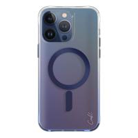 UNIQ Coehl iPhone 15 Pro Max Case - Magnetic Charging Dazze - Azure Blue