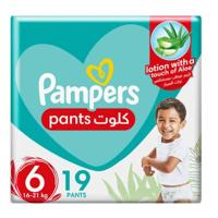 Pampers Baby-Dry Pants Diapers Size 6, 16-21kg, 19 Count