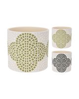 Koopman Flower Pot 13 x 12 Cm Assorted 1 Piece