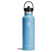 Hydroflask Vacuum Bottle Standard Mouth with Straw 620 ml - Rain - thumbnail