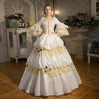 Gothic Rococo Victorian Vintage Inspired Medieval Dress Party Costume Prom Dress Princess Shakespeare Women's Ball Gown Halloween Party Evening Party Masquerade Dress Lightinthebox