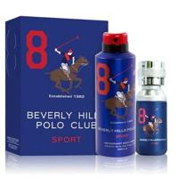 Beverly Hills Polo Club 8 Sport Gift Set 100Ml Edt + 175Ml Deo Spy