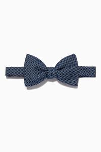 Geometric Print Bow Tie in Silk