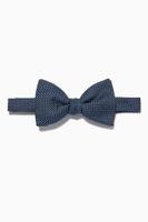 Geometric Print Bow Tie in Silk - thumbnail