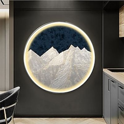 Led Painting Indoor Creative Modern Nordic Style Indoor Wall Lights Bedroom Dining Room Metal Wall Light IP20 110-120V 220-240V Lightinthebox