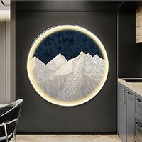 Led Painting Indoor Creative Modern Nordic Style Indoor Wall Lights Bedroom Dining Room Metal Wall Light IP20 110-120V 220-240V Lightinthebox - thumbnail