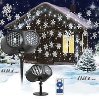 Halloween Christmas Projector Laser Lights Indoor Outdoor 2 in 1-Ocean Wave  16 Patterns Projection Light Party Garden Decorati Lightinthebox - thumbnail