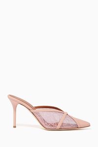 Patrizia 85 Lace & Leather Mules