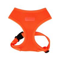 Puppia Neon Soft Harness A Orange Extra Large Neck 16.5 Chest 22.0 - 32.0 inch - thumbnail