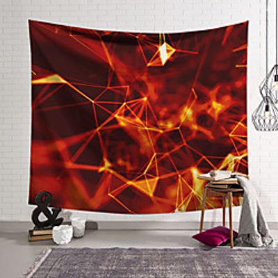 3D Geometric Wall Tapestry Art Decor Blanket Curtain Hanging Home Bedroom Living Room  3D Novelty  Fantasy miniinthebox