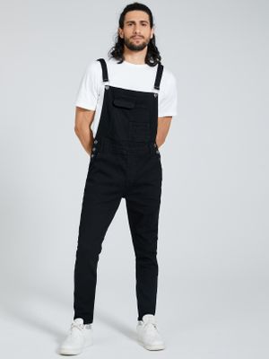 Men Fashion Casual Denim Suspender Rompers Overalls Jumpsuit Men Fashion Casual Denim Suspender Rompers Overalls Jumpsuit