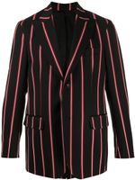 Cobra S.C. striped fitted blazer - Black