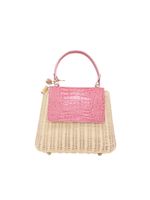 Calipso Pink Canvas Handbag - thumbnail
