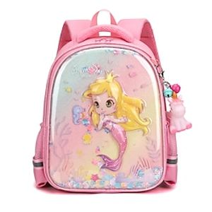 Cartoon Animal School Backpack Bookbag for Student Classic Large Capacity With Water Bottle Pocket Polyester School Bag Satchel Lightinthebox