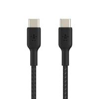 Belkin BOOST CHARGE Braided USB-C to USB-C Cable, Black