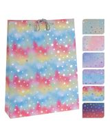 Homesmiths Christmas Giftbag Large 6 Assorted Colors 1 Piece