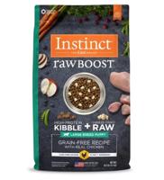 Instinct Raw Boost Kibble Chicken Puppy Large Breed Dry Dog Food 20Lbs