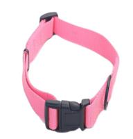 Helepet Nylon Plain Dog Collar Pink Medium