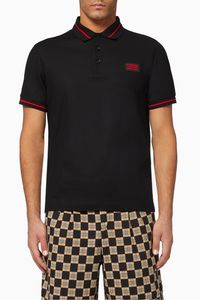Logo Appliqué Cotton Piqué Polo Shirt Logo Appliqué Cotton Piqué Polo Shirt
