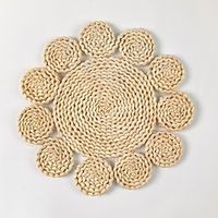 Placemat Woven Heat Resistant Dining Table Place Table Plate Mat Xmas Decor Fall Kitchen Table Mats Indoor Outdoor Lightinthebox - thumbnail