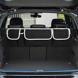 Car Trunk and Backseat Hanging Organizer - Suitable for SUVs, Trucks, MPVs, Waterproof Foldable Cargo Storage Bag with 4 Pockets, Unisex Car Interior Accessory (Black) Lightinthebox