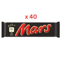 Mars Chocolate Bar 51g Box Of 40