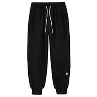 Men's Sweatpants Athleisure Wear Bottoms Winter Fitness Basketball Running Soft Sweat wicking Sport Grey Black  Summer  Micro-elastic Lightinthebox - thumbnail