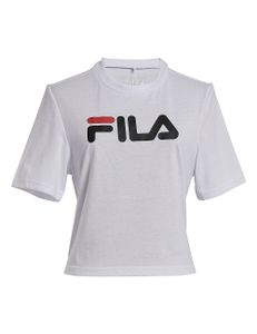Linear Logo Cropped Tee:Black Linear Logo Cropped Tee:Black