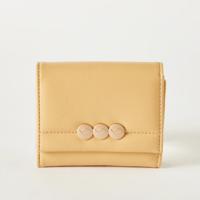 Sasha Solid Small Tri-Fold Wallet