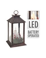Koopman Xmas Lantern 3 LED Candle 29cm