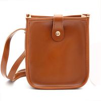 Women PU Leather Smart Phone Bag Bucket Bag Coin Bag Crossbody Bag Vintage Shoulder Bag