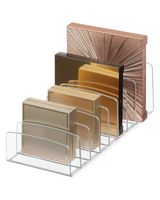 iDesign Clarity Cosmetic Palette Multi Level Organizer