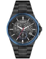 Quantum Men's Chronograph Black Dial Watch - HNG809.650