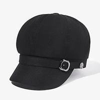 Metal Buckle Decor Retro Vintage Thermal Stylish Beret Hat Outdoor Casual Versatile Keep Warm Hat For Women Party Lightinthebox - thumbnail