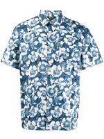 A.P.C. floral print shirt - Blue