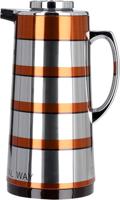 Royalford Golden Figured Vacuum Flask 1.9 Liters Multi - RF9590