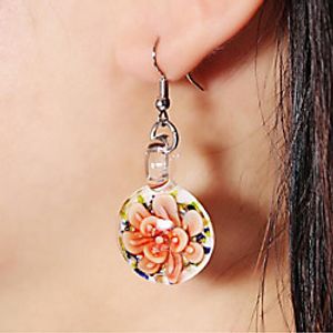 Women's Drop Earrings Stylish Earrings Jewelry Blue / Green / Orange For Date Festival 1 Pair miniinthebox