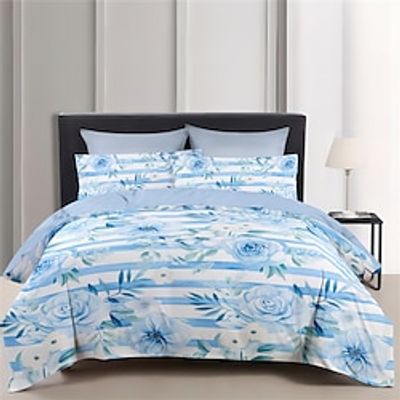 100% Cotton Duvet Cover Set Floral Pattern Comforter Set 23PCS Luxury Bedding Set Home Decor Bedding Gift King Queen Full Size Lightinthebox