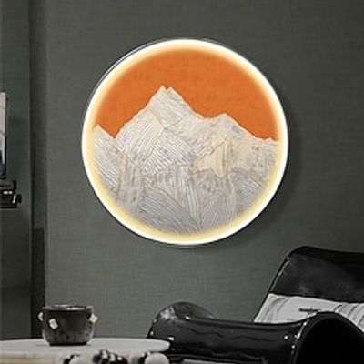 Led PaintingIndoor Creative Modern Nordic Style Indoor Wall Lights Bedroom Dining Room Metal Wall Light IP20 110-120V 220-240V miniinthebox
