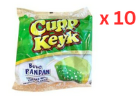 Rebisco Cupp Keyk (10*33G) 330G Buko Pandan Pack Of 10 (UAE Delivery Only)