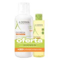 A-Derma Exomega Control Emollient Balm + Shower Oil Pack