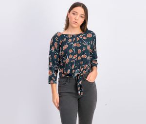 Womens Floral Tops  Green