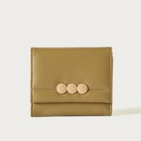 Sasha Solid Small Tri-Fold Wallet