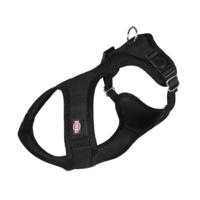 Trixie Comfort Soft Touring Black Harness For Dogs XXS-XS