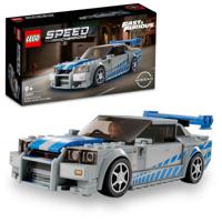 LEGO Speed Champions 2 Fast 2 Furious Nissan Skyline GT-R (R34) 76917 (319 Pieces)