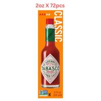 Tabasco Pepper Sauce Red 2oz (Pack of 72)