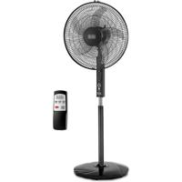 BLACK+DECKER 60W Stand Fan 16 Inch Fan Diameter 90° Wide Swing, With Remote Control For The Perfect Temperature FS1620R-B5