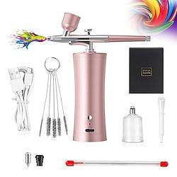 Compact Rechargeable Airbrush Kit USB-Powered Precision 0.3mm Tip Portable for Makeup Tattoos Artistry Crafting Lightinthebox