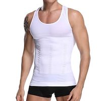 Waist Trainer Vest Hot Sweat Workout Tank Top Slimming Vest Body Shaper 1 pcs Sports Spandex Chinlon Fitness Gym Workout Running Tummy Control Weight Loss ABS Trainer For Men's Waist Lightinthebox - thumbnail