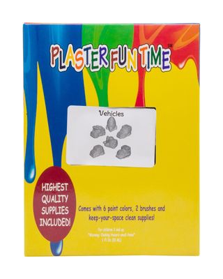 Plaster Fun Time Mini Pieces Vehicles
